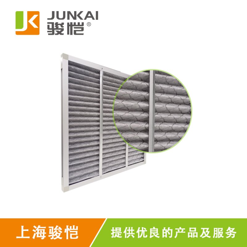 JCC 工業(yè)用板式折疊夾碳布除味過濾器